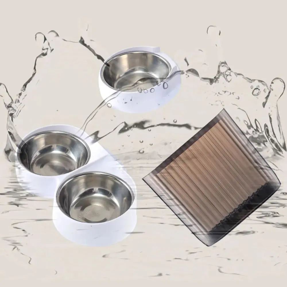 5L Smart Automatic Pet Feeder with Camera & Dual Bowls – WiFi Cat and Dog Food Dispenser