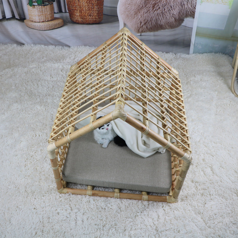 Creative Woven Cat Nest House