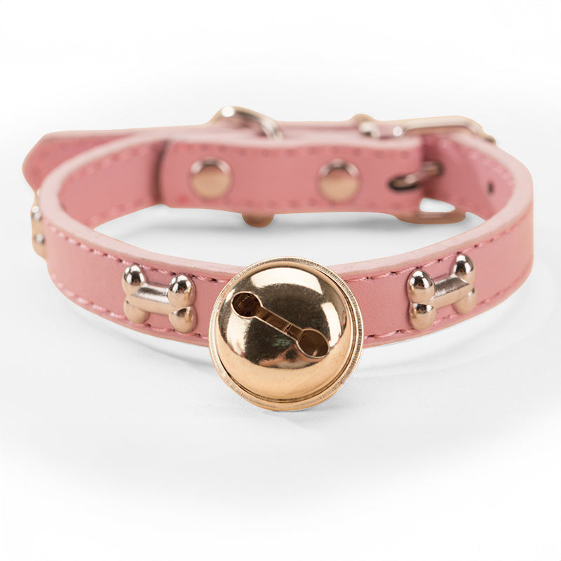 Claw Print Bone Alloy Pet Collar Bell for Dogs & Cats