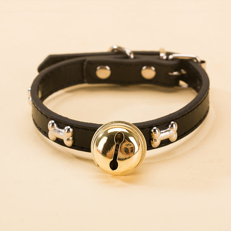 Claw Print Bone Alloy Pet Collar Bell for Dogs & Cats