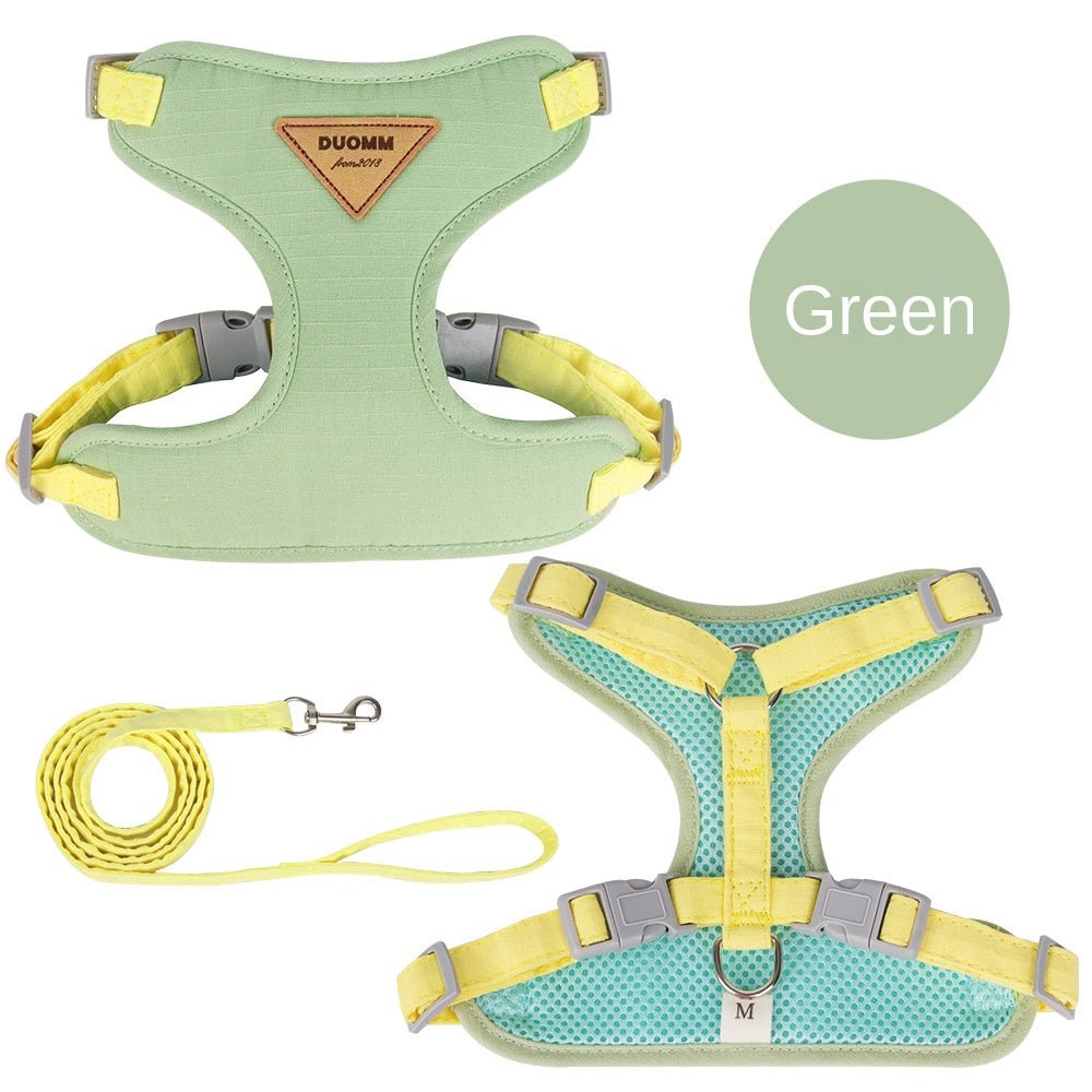 Cat traction rope to prevent breaking free cat chest harness for outdoor walking cat rope - Tail Tales
