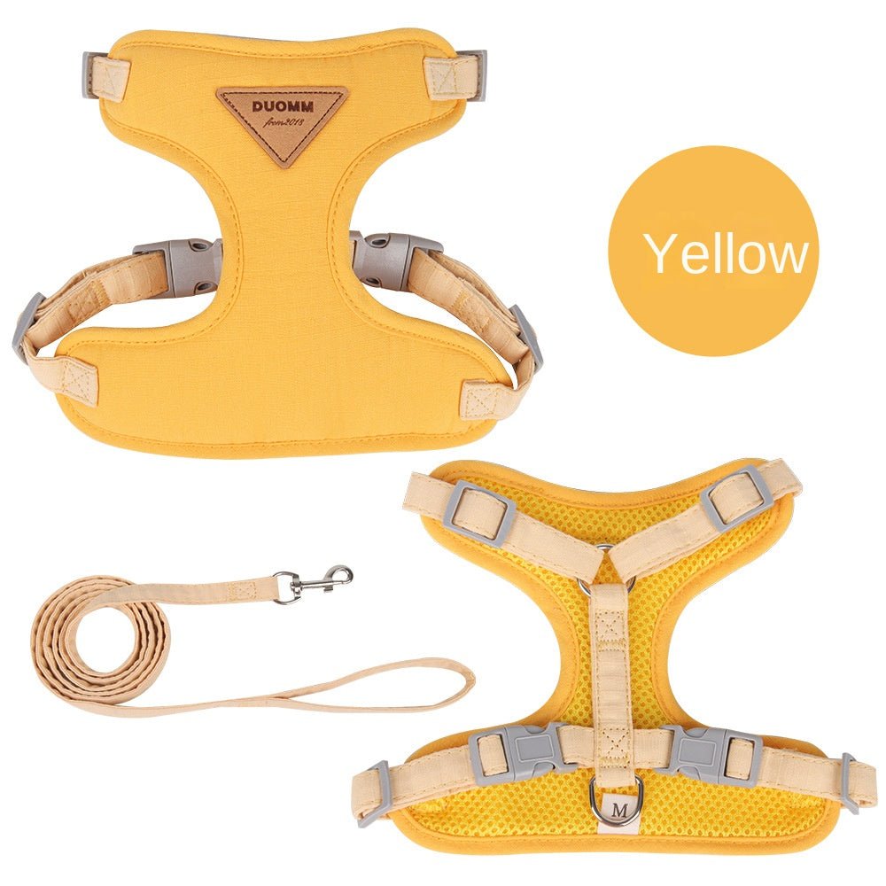 Cat traction rope to prevent breaking free cat chest harness for outdoor walking cat rope - Tail Tales