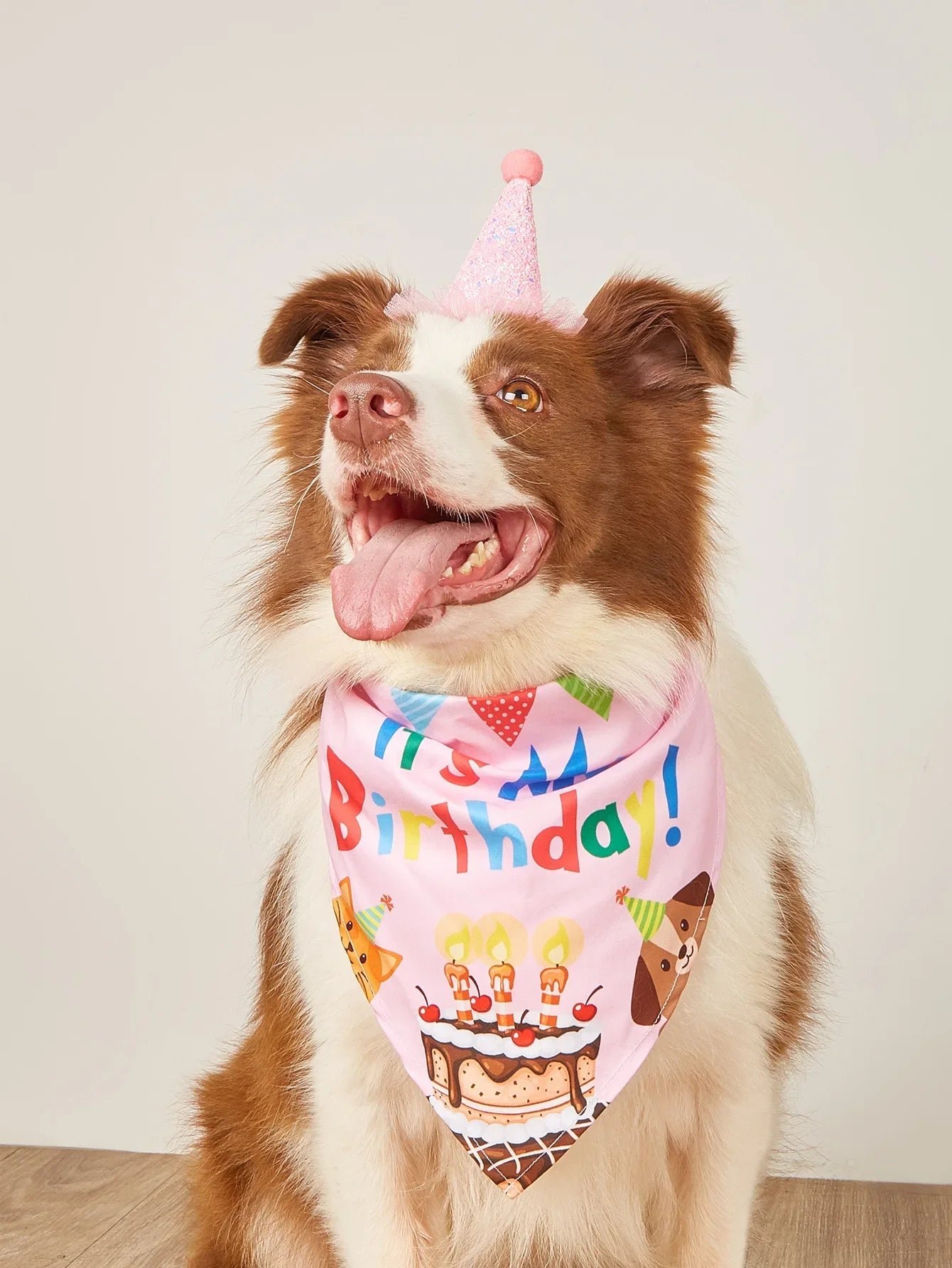 Dog Happy Birthday Decoration Dog Costume Hats Bowknot Bandana Neckerchief Bibs Banners Party Cat Dog Pets Accessories Perros - Tail Tales