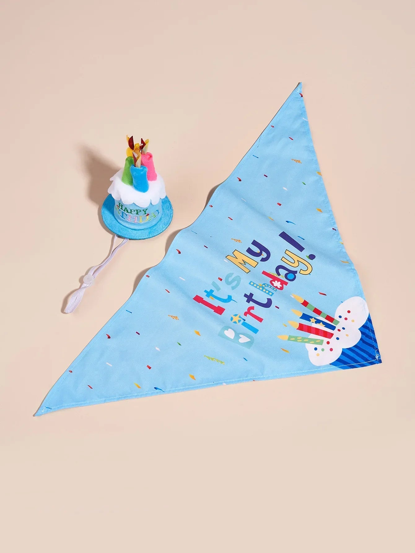 Dog Happy Birthday Decoration Dog Costume Hats Bowknot Bandana Neckerchief Bibs Banners Party Cat Dog Pets Accessories Perros - Tail Tales