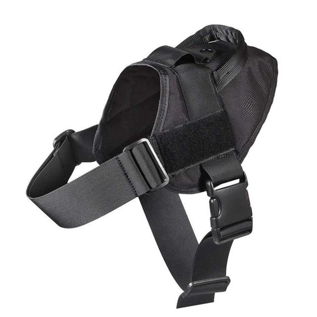 Dog Tactical Vest Nylon Outdoor Waterproof Dog Clothing Large And Medium-Sized Dog Training Vest Chest Strap Traction - Tail Tales
