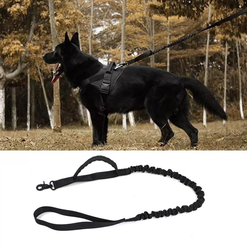Dog Tactical Vest Nylon Outdoor Waterproof Dog Clothing Large And Medium-Sized Dog Training Vest Chest Strap Traction - Tail Tales
