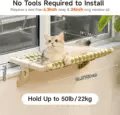 Mewoofun Premium Cat Window Hammock - Tail Tales