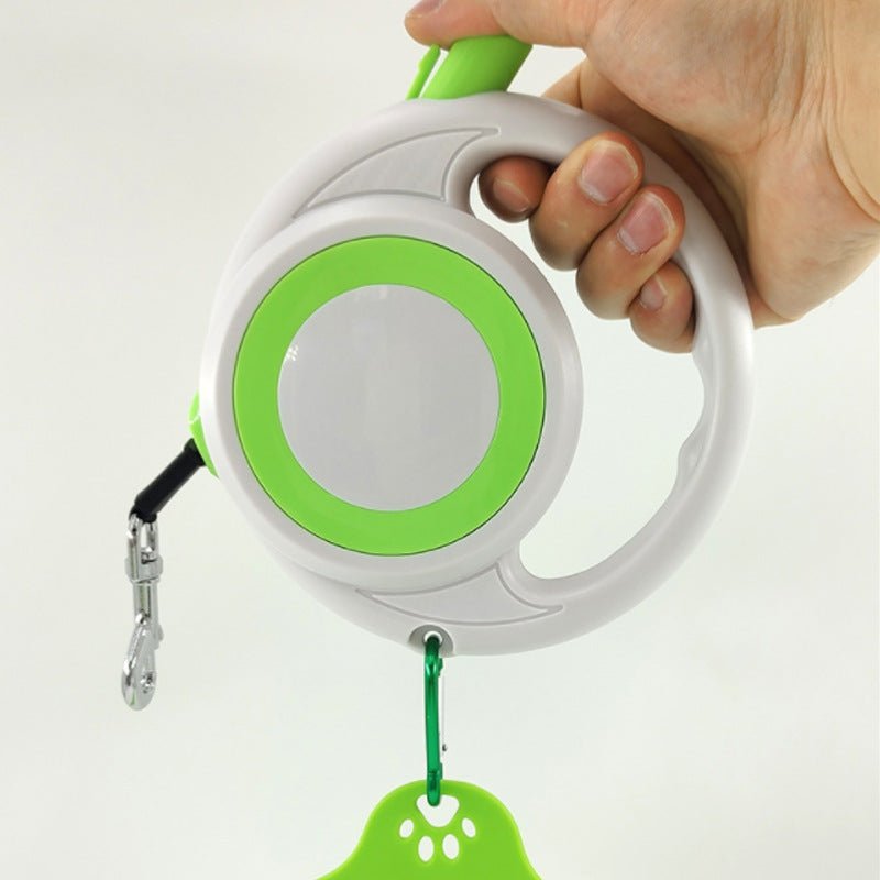 New Explosion-Proof Okinawa Traction Rope Automatic Retractable Small And Medium-Sized Dog Walking Dog Rope Pet Supplies Dog Traction Device - Tail Tales
