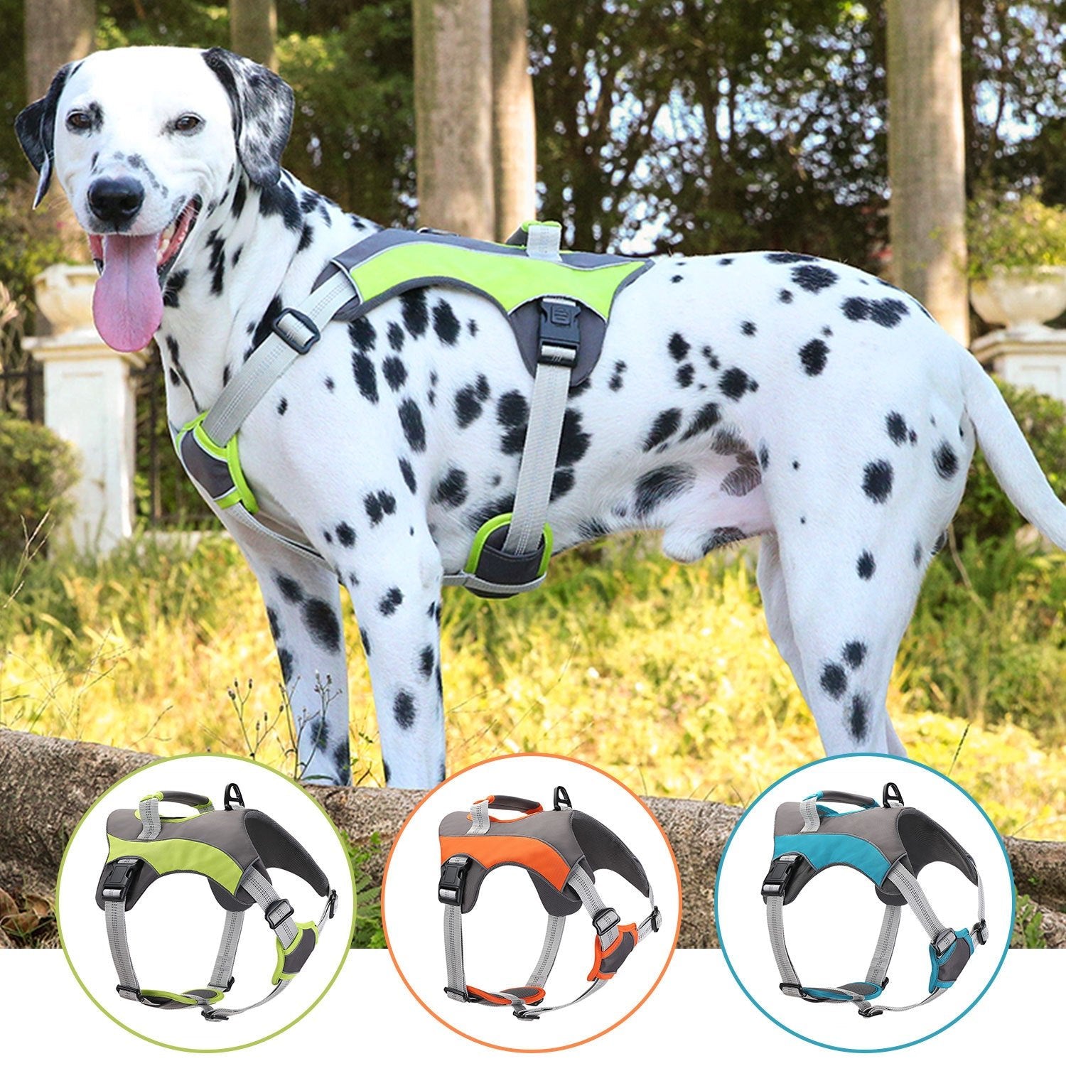 Pet Supplies Reflective Chest Strap Medium And Large Dogs Explosion-Proof Rush Dog Harness - Tail Tales