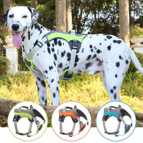 Pet Supplies Reflective Chest Strap Medium And Large Dogs Explosion-Proof Rush Dog Harness - Tail Tales