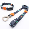 Printed Dog Leash Vest Large Dog Pet Leash Suit Cute Pet Collar Big Dog Leash Three Piece Set - Tail Tales